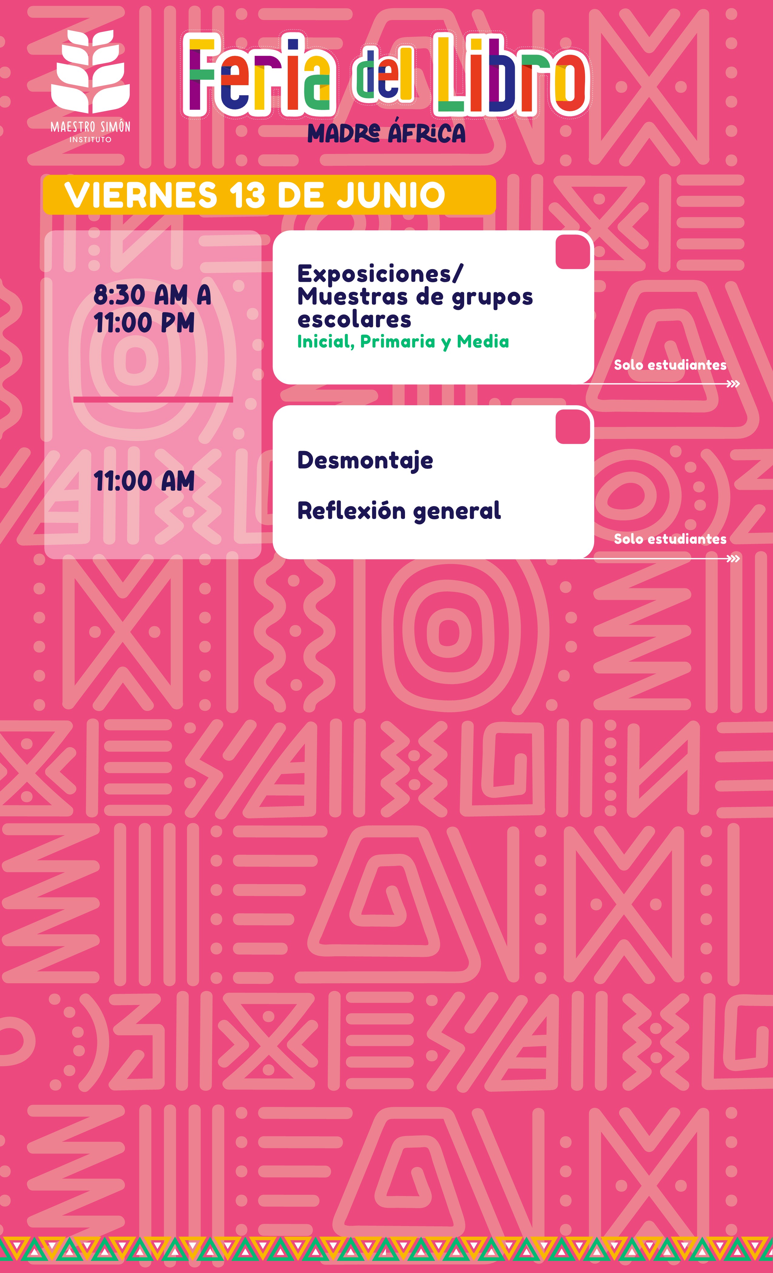 Horario día 4
